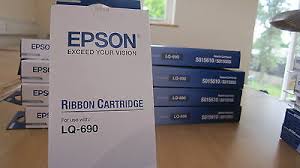 Maybe you would like to learn more about one of these? 3 X Epson Ribbon Cartridge For Use With Lq 690 P N C13s015610 30 Vat 36 00 Picclick Uk