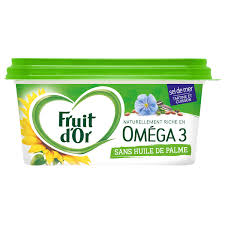Margarine Sel De Mer Sans Huile De Palme 100 Vegetal Omega 3 Fruit D Or La Barquette De 400g A Prix Carrefour Huile De Palme Barquette Fruit
