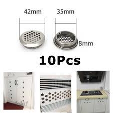Each kitchen is different, there is a large variation in depths and heights of cabinets and drawers; 10pieces Metal Slope Round Type Cabinet Air Vent Cover Mesh Hole Louver Exhaust Ventilation Mounting Diameter 19 53mm Shopee Malaysia