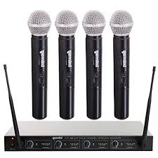 Gemini Professional Audio UHF Wireless Microphone System and Receiver
