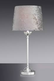 Next Velvet Table Lamp Grey Bedside Table Lamps Table Lamp Lamp