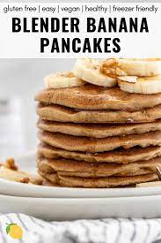 Gluten Free Banana Pancakes Eat With Clarity Breakfast Recipe Gluten Free Banana Pancakes Gluten Free Banana Banana Pancakes