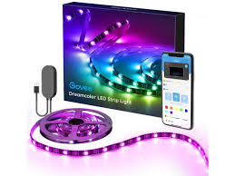 Dreamcolor Led Strip Lights With App Govee 6 56ft 2m Usb Rgbic Light Strip Built In Digital Ic 5050 Rgb Strip Lights Color Changing With Music Waterproof Led Strip Lights Kit Led Tv Backlight Strip