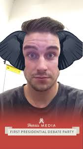 Harris Media Debate Party Pictures