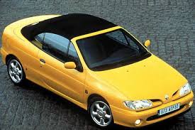 Renault Megane Convertible Yellow Renault Megane Convertible Roadsters