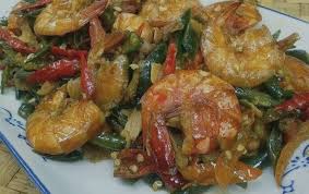 Tambah sedikit air, dan air jeruk, masak hingga meresap. Resep Masakan Indonesia Udang Tumis Cabe Ijo Resep Masakan Indonesia