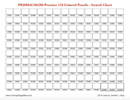 prismacolor premier 150 color chart pdf www