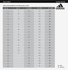 Adidas Clothing Sizing Chart