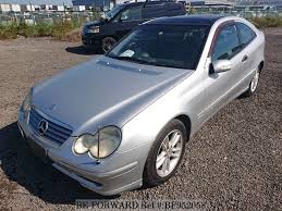 2002 Mercedes Benz C Class C200 Kompressor Sports Coupe Gf 203745 D Occasion Bf952058 Be Forward