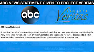 Project veritas er blevet kendt for noget af den mest brandvarme journalistik: Abc Says Interview With Epstein Accuser Wasn T Ready To Air Wjla