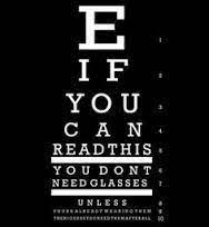 Resultado De Imagen Para Black Eye Chart Eye Chart Eye Exam Funny Inspirational Quotes