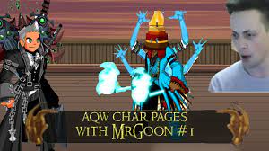 AQW Char Page Showcase #1 January 2019 | With MrGoon - YouTube