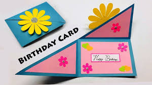 This video shows ideas on how to make greeting cards. Birthday Greeting Cards Latest Design Handmade Birthday Card Making Ideas 39 Youtube