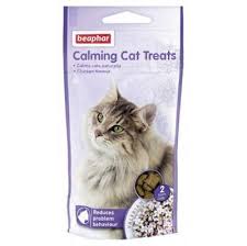 beaphar calming cat treats sakinlestirici kedi odulu 35 gr kedi odulleri beaphar kediler ve yavrulari kedi stres