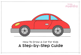 Chances are your boy already owns a toy police car, complete with flashing lights on top and a deafening siren that goes off every. How To Draw A Car A Step By Step Guide With Pictures