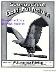 Ordnerrücken zum ausdrucken lassen sich einfach in word erstellen & gestalten. Soennecken Fullfeder Xl Reklame 1914 Fuller Federhalter Adler Werbung Gold Feder Ebay