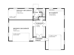 Custom plans, stock plans and modified stock barndo plans available. Garage Apartment Plans Garage Apartment Plan With 3 Car Bays And Rv Bay Plan 010g 0017 At Thegarageplanshop Com