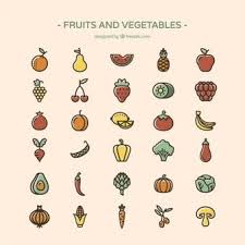 Vegetables Icons Vecteurs Et Photos Gratuites Dessin Fruits Tutoriel De Dessin Conseils De Dessin