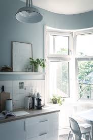 My Scandinavian Home Holly Becker S Fab Hannover Home Podcast And Magazine Kitchen Soffit Blue Kitchen Walls Retro Kitchen