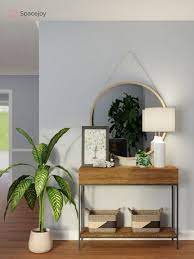 How To Style A Modern Front Entry With West Elm Console Front Entry Tables Interior Design Design Your Own Room