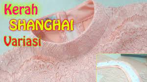 Untuk menentukan besar kerah lihat tingginya letak kerah di lingkar. Cara Menjahit Kerah Shanghai Variasi Youtube