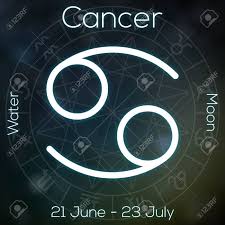 These contrast with benign tumors, which do not spread. Zodiac Sign Cancer White Line Astrological Symbol With Caption Dates Planet And Element On Blurry Abstract Background With Astrology Chart Stock Photo Picture And Royalty Free Image Image 37175741