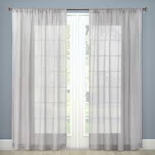 84 X54 Sheer Curtain Panel Gray Threshold Target