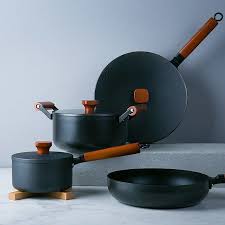 Japanese Non Stick Cast Iron Pan Set Frying Pan Milk Rice Soup Stew Breakfast Pot Household Chinese Wok Induction Gas Pots And Pans Sets Pan Set Cookware Sets