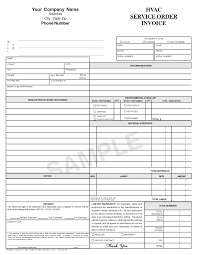 Hvac Invoice Template Invoice Template Free 2016 Invoice Template Hvac Hvac Services
