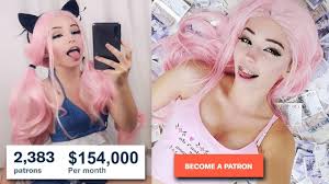How much is belle delphine worth? Delphine Belle