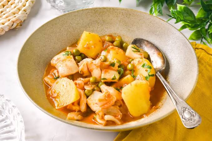 Cuttlefish with Potatoes