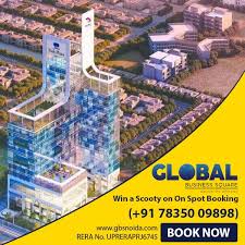Commercial Office Space In Greater Noida Global Business Square Commercial Property Global Business Greater Noida
