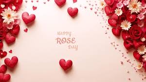 Happy rose day festival design