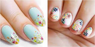 Ombre toe nail design with flowers. 25 Flower Nail Art Design Ideas Easy Floral Manicures For Spring And Summer
