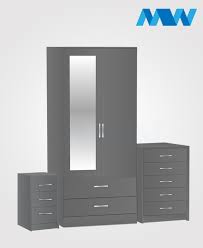 3 piece bedroom furniture set in good condition with slight scuffs/scratches & rings. Home 3 Piece Bedroom Furniture Set All Product Wardrobes Set The Magic Woods