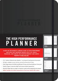 And while you can certainly journal in whatever blank notebook you have lying around. The High Performance Planner Burchard Brendon 9781401957230 Amazon Com Books