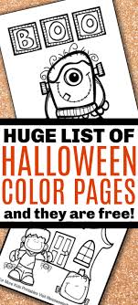 Free printables halloween coloring pages are a fun way for kids of all ages to develop creativity, focus, motor skills and color recognition. Free Printable Halloween Coloring Pages Life Is Sweeter By Design