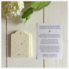 10 Plantable Wildflower Seed Paper Message Tags Seed Paper Wildflower Seed Paper Plantable Seed Paper