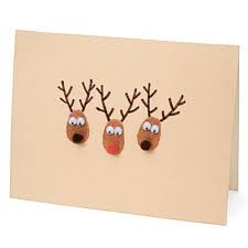 The Reindeer Hats With Handprint Antlers Are So Cool Description From Pinterest Com I Searc Christmas Cards Handmade Christmas Cards Kids Diy Christmas Cards