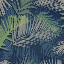 Boutique Jungle Glam Blue And Green Wallpaper Jungle Wallpaper Boutique Wallpaper Brown And Blue Living Room