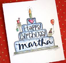 Creative Happy Birthday Drawings For Mom Elvie Studio Inspiration Monday Birthday Card Drawing Happy Birthday Drawings Happy Birthday Posters