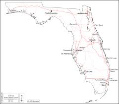 Carte de la floride détaillée. Floride Carte Geographique Gratuite Carte Geographique Muette Gratuite Carte Vierge Gratuite Fond De Carte Gratuit Formats Graphiques Courants Contours Principales Villes Routes Noms Blanc