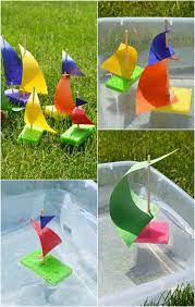 Many of them are editable and most are super easy to prep. Sponge Sailboat Craft For Kids Easy Peasy And Fun