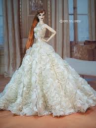 New Dress For Sell Efdd In 2020 Barbie Wedding Dress Barbie Bridal Barbie Gowns