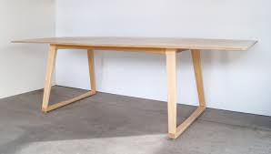 Now, slide the sheet of plywood into the dolly. Turtle Dining Table Plywood Hardwood Doublebutter