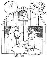 Barn animal coloring book for preschoolers. Pin By Danka Cony On Barn Coloring Pages Farm Animal Coloring Pages Farm Coloring Pages Animal Coloring Pages