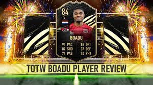 Fifa 21 inform 81 myron boadu player review! Fifa 21 Totw Boadu 84 Player Review Youtube