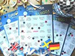 Bild abspeichern, ausdrucken, (aufkleben) und. Eurovision 2017 Bingo Und Trinkspiel Fur Den Esc