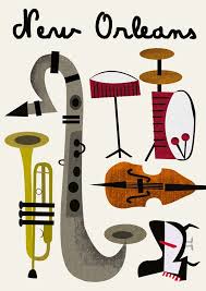 City Poster Contest Manifesto Jazz Loghi Retro Arte Jazz