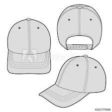 Baseball Cap Fashion Flat Vector Illustration Mockup Design Buy This Stock Vector And Explore Similar Vecto Fashion Flats Baseball Caps Fashion Mockup Design